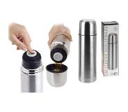 Excellent houseware Stainless Steel Thermos 0.75l Hopeinen