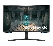 Samsung 32" Näyttö Odyssey G6 - 2560x1440 - 240Hz - VA - Curved - musta - 1 ms AMD FreeSync 2