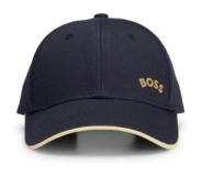 Hugo Boss Cotton-twill cap with curved logo