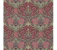 William Morris Honeysuckle & Tulip Burgundy/Sage - DM3W214703