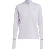 Adidas Fast Long Sleeve T-shirt Violetti L Nainen