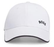 Hugo Boss Cotton-twill cap with curved logo