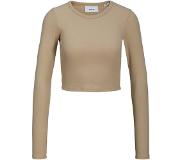 Jack & Jones Feline Rib Long Sleeve T-shirt Vihreä 2XL Nainen