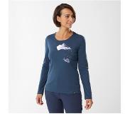Millet Sunny Fields Long Sleeve T-shirt Sininen M Nainen