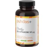 Puhdas+ D3-vitamiini oliiviöljy 50 mikrog 120 kaps