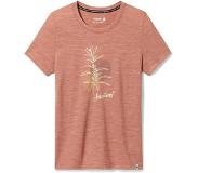 Smartwool Sage Plant Graphic Slim Fit Short Sleeve T-shirt Oranssi S Nainen