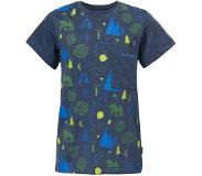 Vaude Tammar Aop Short Sleeve T-shirt Sininen 158-164 cm