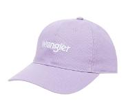 Wrangler Washed Logo Cap Violetti Mies
