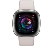 Fitbit Sense 2 -älykello, Lunar White / Platinum