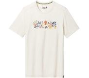 Smartwool Floral Meadow Graphic Slim Fit Short Sleeve T-shirt Beige XL Mies