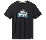 Smartwool River Van Graphic Slim Fit Short Sleeve T-shirt Musta 2XL Mies