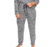 Damella Melange Brushed Trousers