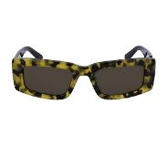 Calvin Klein Jeans 23609s Sunglasses Keltainen Light Brown/CAT3 Mies