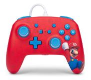 PowerA Enhanced Wired Controller for Nintendo Switch - Woo-hoo! Mario - Gamepad - Nintendo Switch