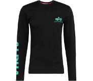 Alpha industries Sleeve Print Heavy Long Sleeve T-shirt Vihreä L Mies