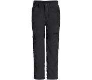 Jack Wolfskin - Kid's Safari Zip Off Pants - Trekkinghousut 128, musta