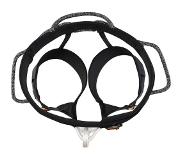 Petzl AQUILA Valjaat, musta L 2023 Istumavaljaat