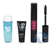 Lancôme Kosmetiikkasarja Lancome: ripsiväri Lancome Monsieur Big, 10 ml + silmämeikinpoistoaine Lancome Bi Facil, 30 ml + peitevoide Lancome Effacernes Longue Tenue 02 Beige Sable, 5 ml,