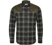 Chevalier Chill Shooting Fit Coolmax Shirt, Fern Green Checked, S, Pitkähihaiset paidat Miehet