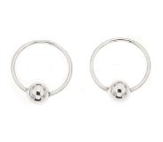Silver Bar pienet korvarenkaat 10 mm 4179