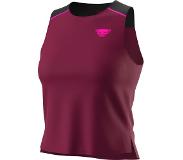 Dynafit - Women's Sky Crop Top - Tekninen paita XL, punainen/violetti
