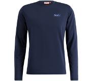Swix V Swix Pace Nts Long Sleeve Baselayer Top, Dark Navy/Black, M, Synteettiset alusasut Miehet