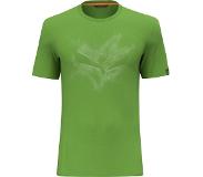Salewa Pure Chalk Dry Short Sleeve T-shirt Vihreä S Mies