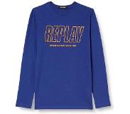 Replay Sb7060.021.2660 Junior Long Sleeve T-shirt Sininen 16 Years Poika