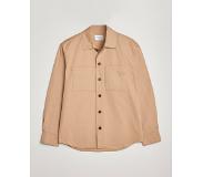 Maison Kitsuné Cotton Shirt Jacket Beige