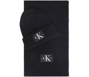 Calvin Klein Set Soft Aop Beanie Musta Mies