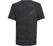 Adidas Ti Heath Short Sleeve T-shirt Harmaa 15-16 Years