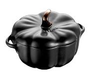 Staub Kurpitsa-cocotte, mattamusta, 0,7 litraa