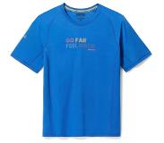 Smartwool Active Ultralite Graphic Short Sleeve T-shirt Sininen S Mies