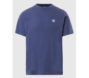 North sails Logo 692812 Short Sleeve T-shirt Sininen 3XL Mies