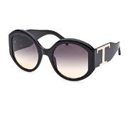 Tods To0349 Sunglasses Musta Mies