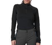 Helly Hansen Lifa Merino Midw 1/2 Zip, Black, L, Merinovillaiset alusasut Naiset