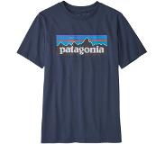 Patagonia Lasten P-6 Logo T-paita - Regenerative luomupuuvillaa