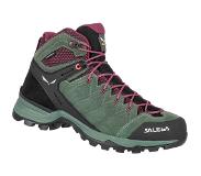 Salewa - Women's Alp Mate Mid WP - Vaelluskengät 7,5, oliivinvihreä/musta