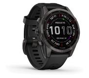 Garmin fenix 7S Sapphire Solar DLC Carbon Gray/Black