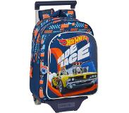 Hot Wheels Backpack With Wheels Sininen