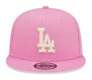 New Era 60358064 Pastel Patch 9fifty Los Angeles Dodgers Cap Pinkki M-L Mies