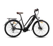 FitNord Ava 500 Sähköpyörä 2023, musta (630 Wh akku)