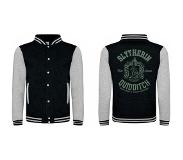 Heroes Harry Potter Slytherin Quidditch Bomber Jacket Musta M Mies
