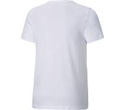 Puma Essential Logo Short Sleeve T-shirt Valkoinen 4-5 Years Poika