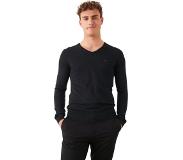 Teddy Smith Piko Recycled V Neck Sweater Musta XL Mies