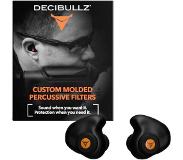 Decibullz Percussive Kuulosuojain Yksilöllisesti muokattava