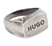 HUGO BOSS Logobold 10191279 Ring Hopeinen M Mies