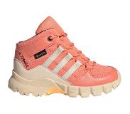 Adidas - Kid's Terrex Mid GTX I - Vaelluskengät 23, beige/vaaleanpunainen