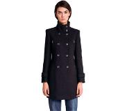 Salsa Jeans Long Duffle With Detail Coat Musta XL Nainen