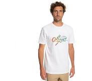 Quiksilver Signature Move Short Sleeve T-shirt Valkoinen L Mies